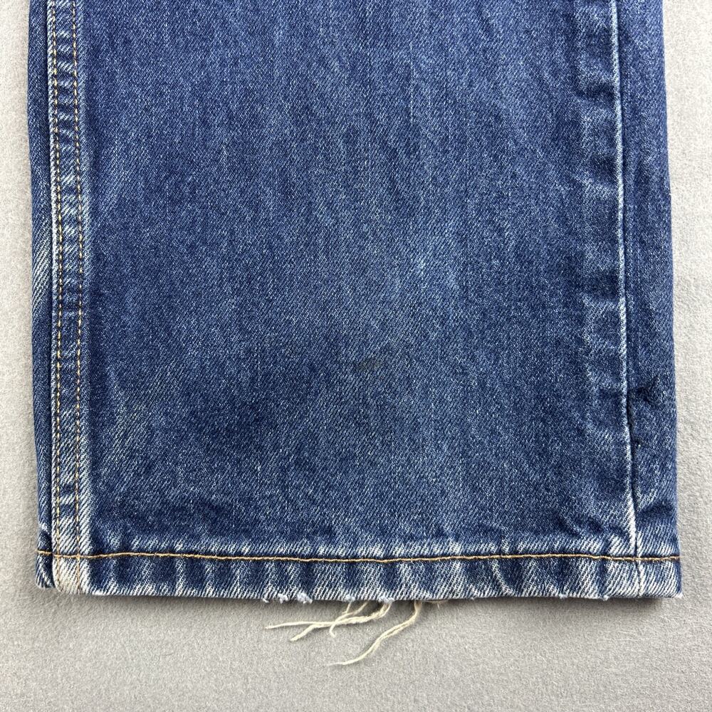 Levi’s 505 Denim Blue Jeans Mens 36x29 Casual Straight Leg Pants Medium Wash - Picture 4 of 14